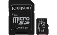 512GB microSDXC Kingston Canvas Select Plus A1 CL10 100MB/s + adapter