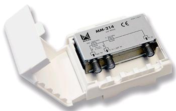 Alcad MM-214 slučovač SAT + TV venkovní