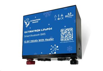 Baterie LiFePO4 12,8V 280Ah Ultimatron YX Smart BMS vyhřívaná