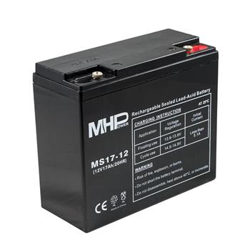 Baterie olověná 12V / 17 Ah MHPower MS17-12
