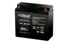 Baterie olověná 12V / 20Ah XTREME bezúdržbový gelový akumulátor