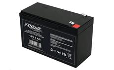 Baterie olověná 12V / 7,0Ah XTREME bezúdržbový gelový akumulátor