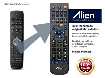 Dálkový ovladač ALIEN Philips 996590009952 (YKF354-001)