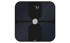 Digitální osobní váha GoSmart EMOS EV112 (BMI, 180 kg, černá)