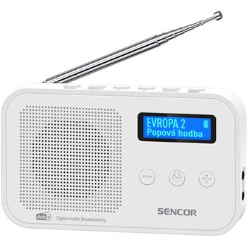 Digitální rádio DAB+/FM SENCOR SRD 7200 W