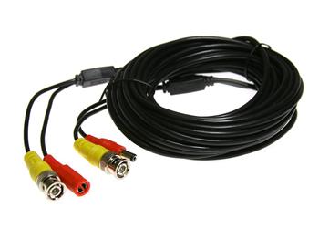 Kabel koaxiální s BNC + napájení 30 metrů