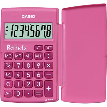 Kalkulačka CASIO LC 401 LV/ PK pink petite FX