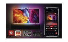 LED ambientní RGB GoSmart osvětlení EMOS ZTV75 za TV 75“ (189 cm)