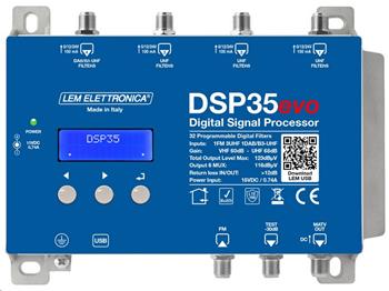 LEM DSP35evo programovatelný DVB-T/T2 zesilovač