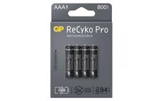 Nabíjecí baterie GP ReCyko Pro Professional 800 HR03 (AAA), krabička 4 kusů