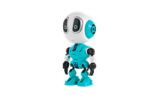 Robot REBEL VOICE BLUE