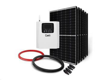 Sada pro FV ohřev vody GETI GWH03W Wi-Fi 2490W 6x PV Ja Solar