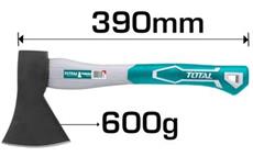 Sekera, sklolaminátová násada, 600g TOTAL-TOOLS