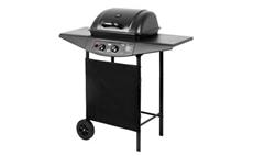 TEESA BBQ 2000 Plynový zahradní gril černý