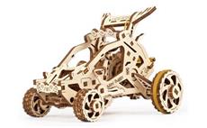 Ugears 3D dřevěné mechanické puzzle Mini bugina