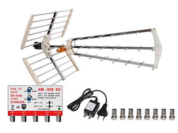 Výhodné balení Anténa Angular TRI26 + zesilovač EVERCON na 3TV