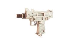 Woodcraft Dřevěné 3D puzzle Pistole UZI