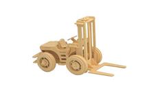 Woodcraft Dřevěné 3D puzzle vysokozdvižný vozík