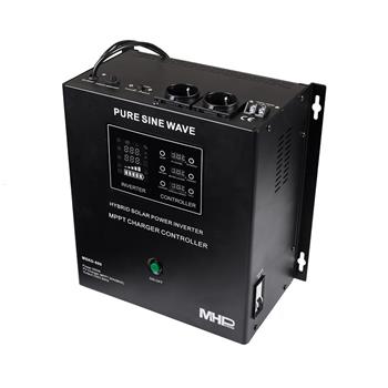 Záložní zdroj MHPower MSKD-500-12 UPS 500W 12V čistý sinus solární reg. MPPT